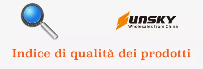 Sunsky: Qualità dei prodotti venduti